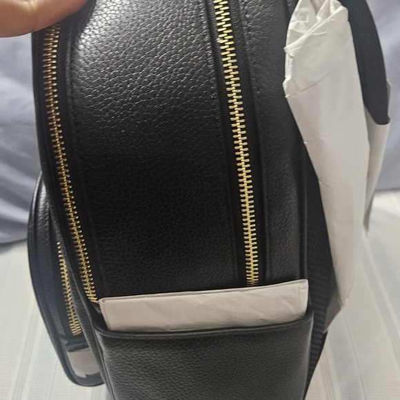 Coach Black Leather Backpack - Picture 5 of 14